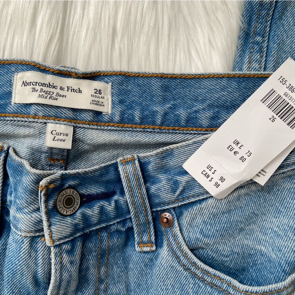 curve love mid rise baggy bootcut jean - Picture 9 of 10